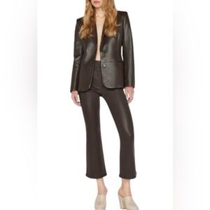 Frame The Jetset Cropped, mini boot, brown coated